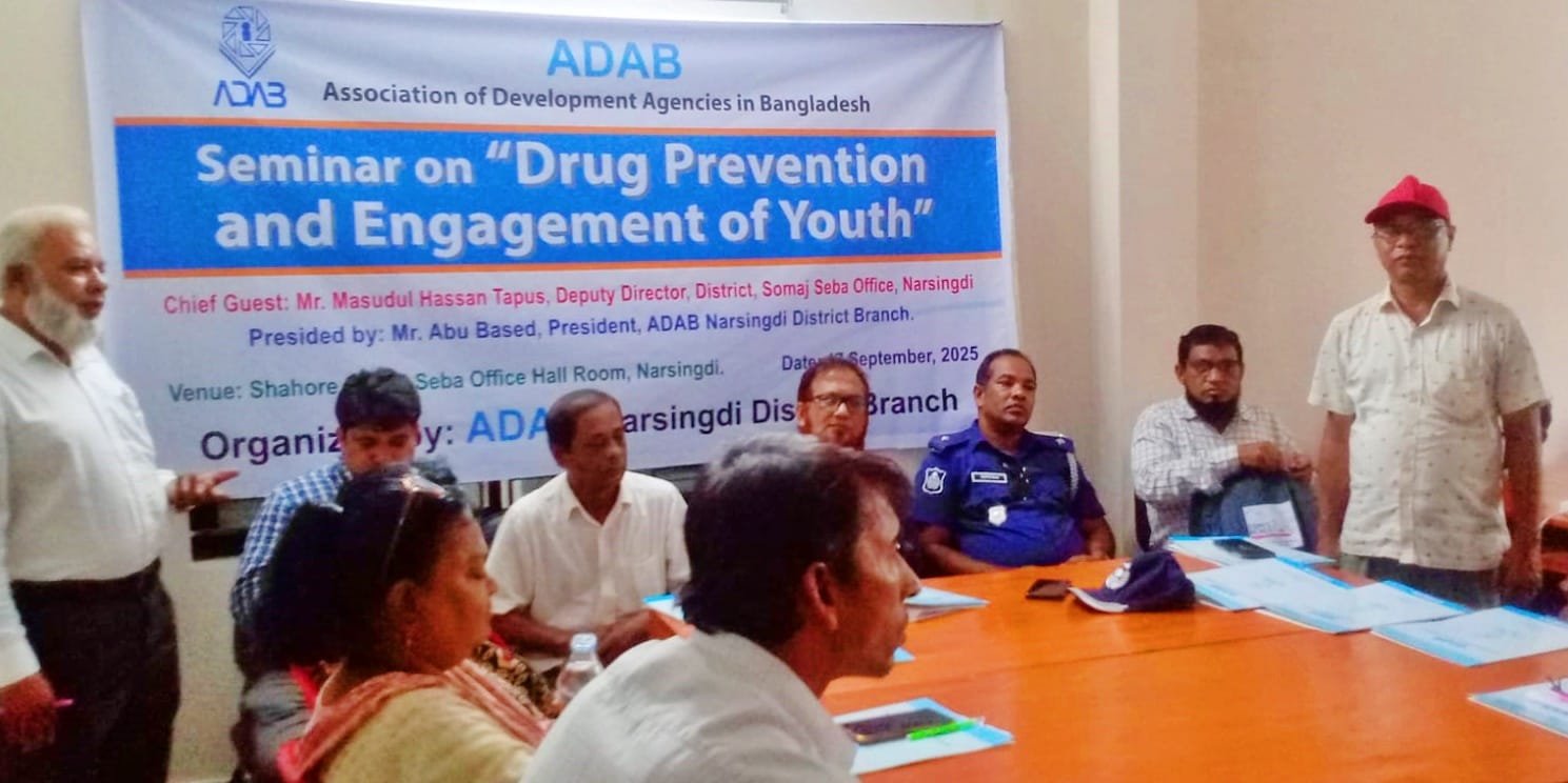 ADAB seminar 'Drug Prevention and Engagement of Youth'; panel.